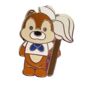 Disney Chip Trading Pin Chipmunk Sailor Hat Mop Lapel Pin Brooch Badge Jewelry